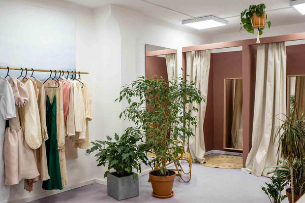 Sustainable clothing store