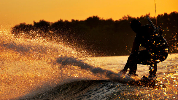 Wakeboarder at the water - Best Places to Wakeboard