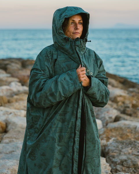 All Weather Sherpa Changing Robe Wilderness Map Dreams