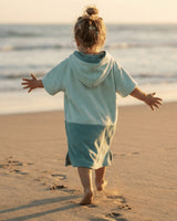 Baby Toddler Poncho Towel - Seafoam Green / Turquoise Teal