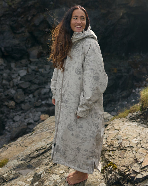 All Weather Sherpa Changing Robe Desert Map Dreams