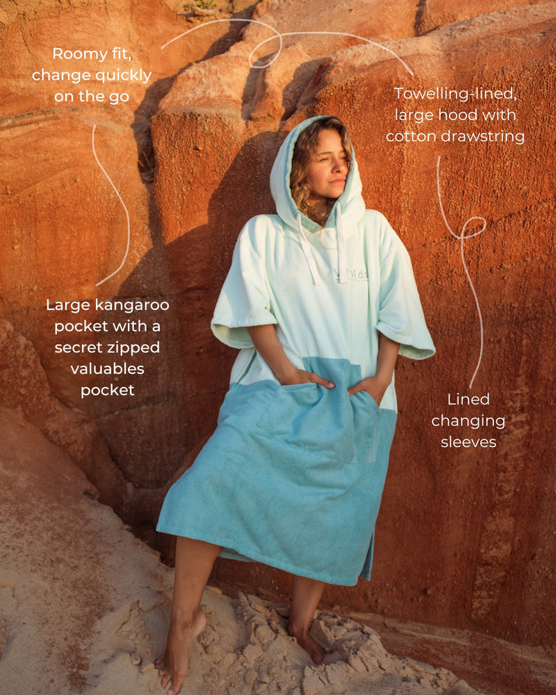Shop Turquoise Teal Poncho Towel Online Vivida Lifestyle Shop Turquoise Teal Poncho Towel Online Vivida Lifestyle
