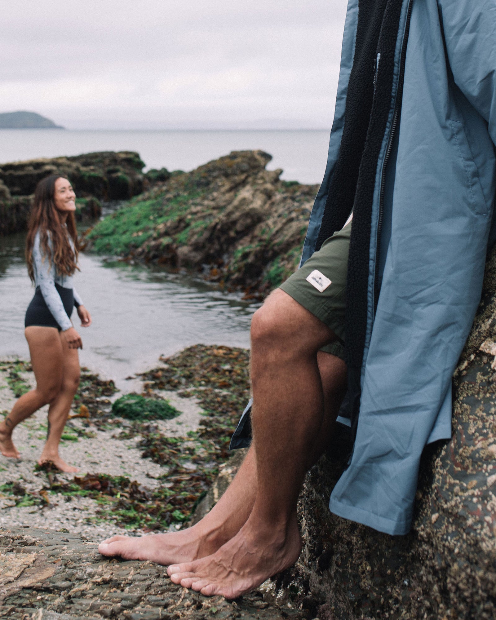 Mens Surf & Swim Short - Botanical Green - Vivida Lifestyle